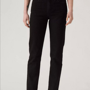 리바이스 프리미엄라인 Wedgie블랙진26 새제품