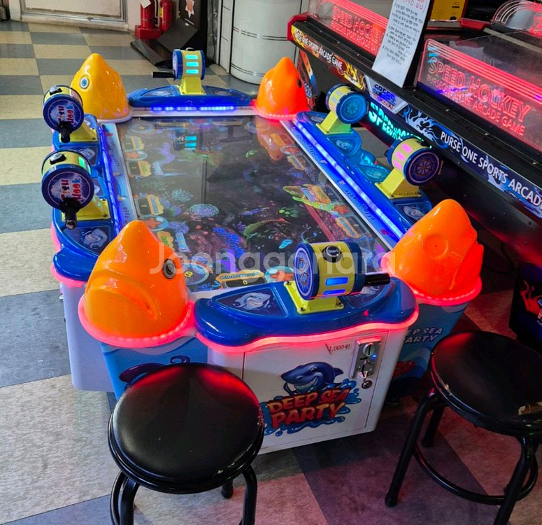 게임기 게임장오락기 딥씨파티 낚시게임--0