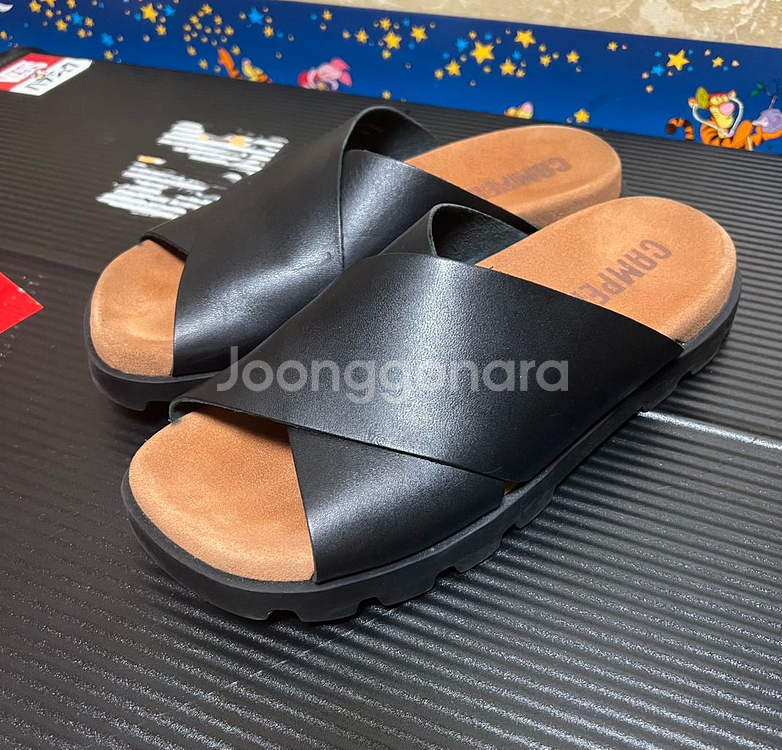 스페인브랜드 Camper여성용 송아지가죽 샌들 슬리퍼--2