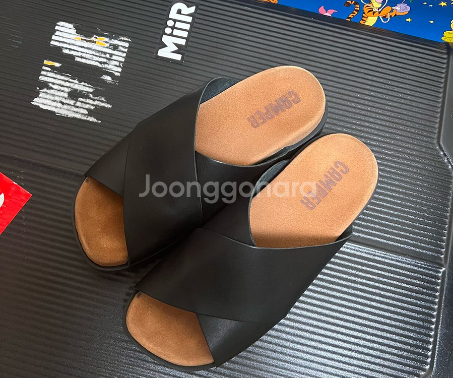 스페인브랜드 Camper여성용 송아지가죽 샌들 슬리퍼--1