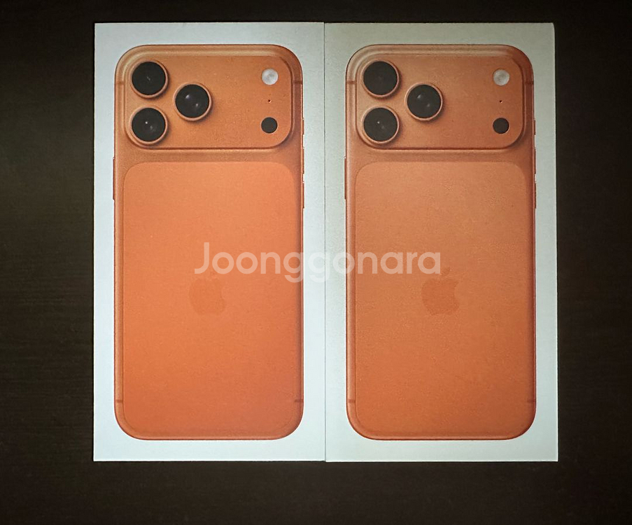 [미개봉] 아이폰17 프로맥스 512gb 코스믹 오렌지--0