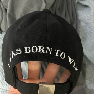 본투윈 볼캡 블랙