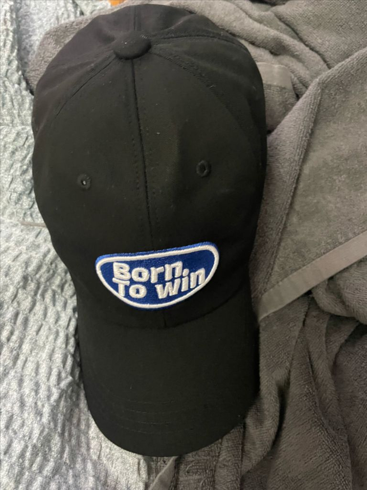 본투윈 볼캡 블랙--2