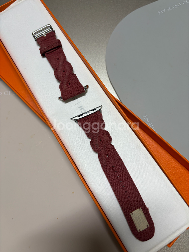 애플워치 에르메스 스트랩 Torsade 46mm--1