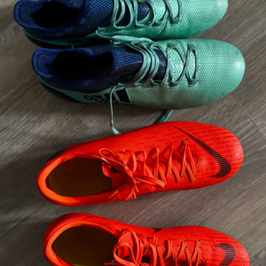 나이키 / 아디다스 축구화 2켤레 일괄 판매