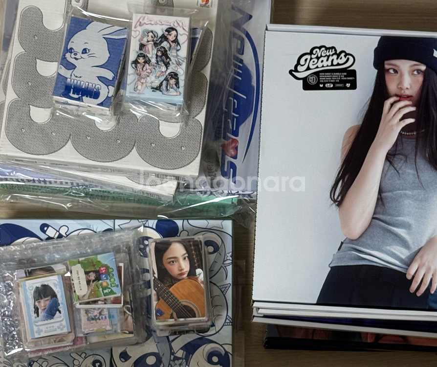 뉴진스 굿즈 앨범 시그 포카 특전 비공굿 일괄 판매--0