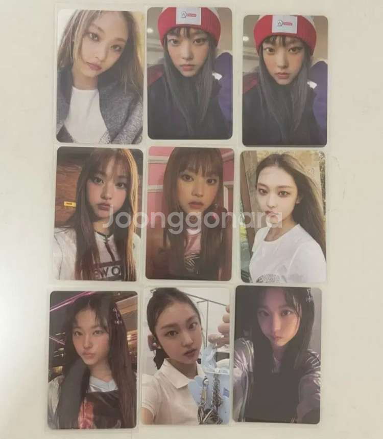 뉴진스 굿즈 앨범 시그 포카 특전 비공굿 일괄 판매--6