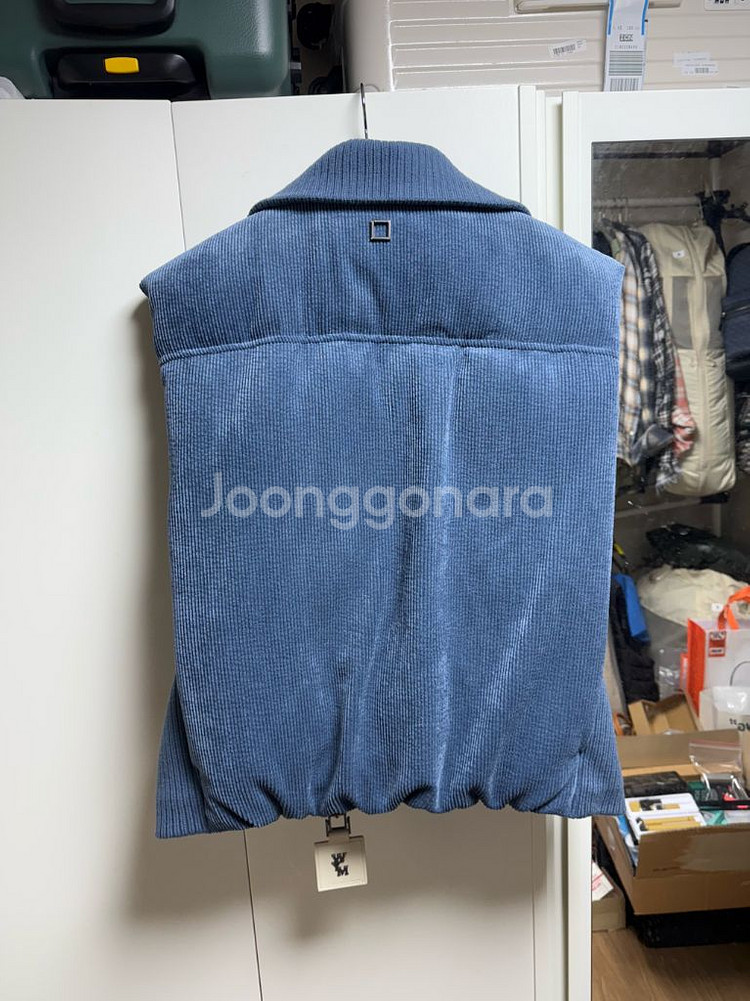 23FW 우영미 코듀로이 패딩조끼--4