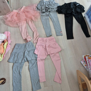 젤리스푼 헤이미니 오즈키즈 가을 치마레깅스 5벌(130