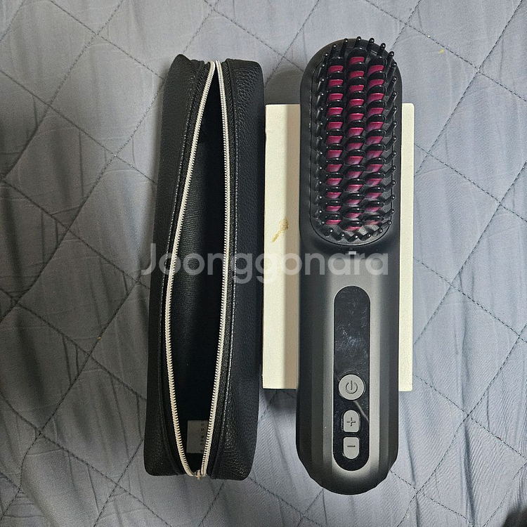 뉴메이슨 청담187 무선 헤어브러쉬 고데기 단품--1