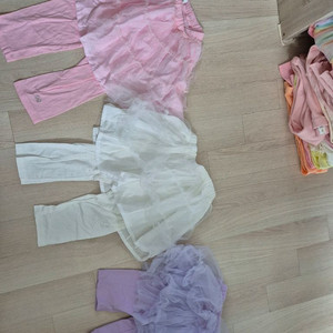 젤리스푼 여아 치마 레깅스 3벌 130 (여름,미착용)