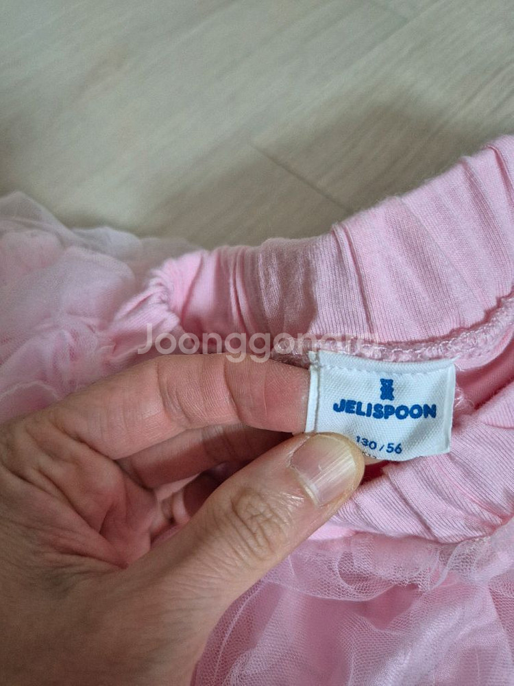 젤리스푼 여아 치마 레깅스 3벌 130 (여름,미착용)--1
