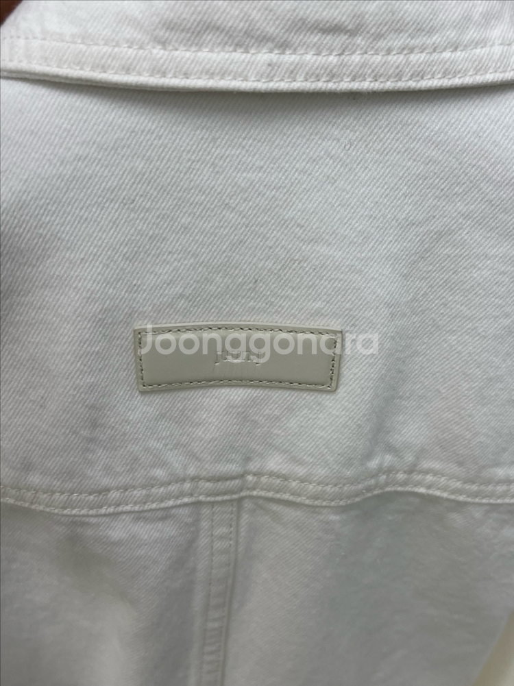 준지 오버핏 데님 셔츠형 자켓--1