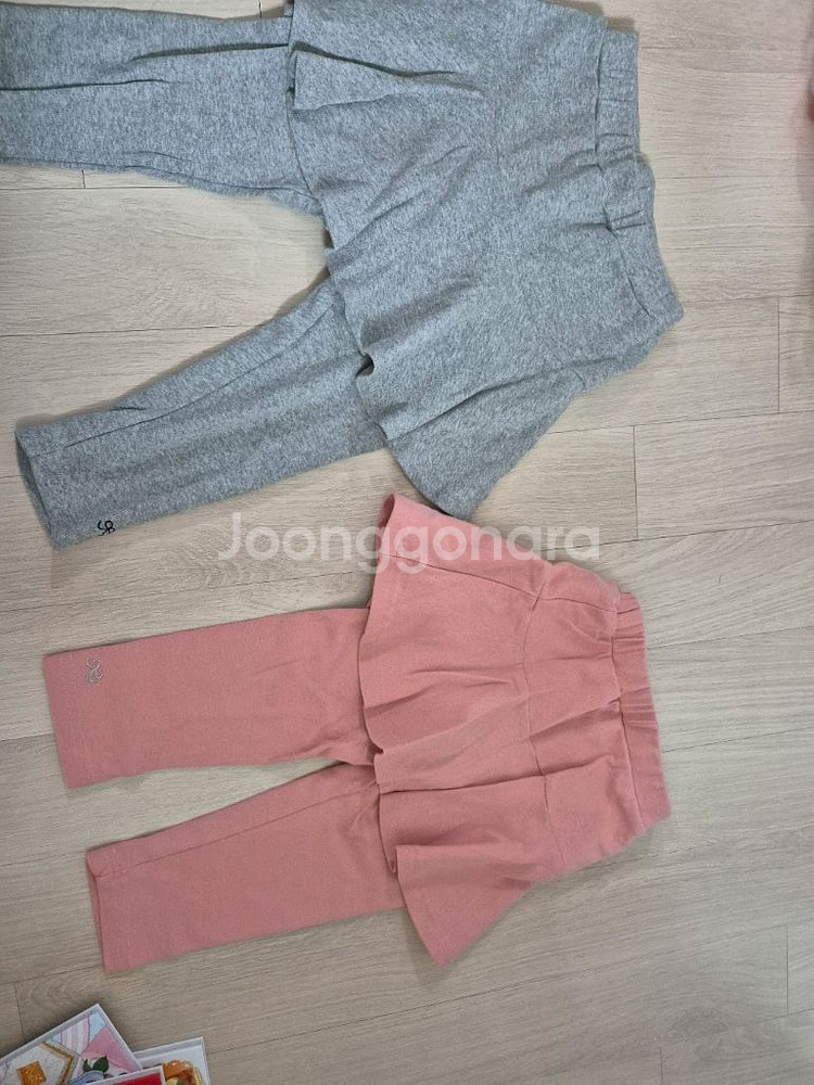 젤리스푼 여아 치마 레깅스 2벌 120 (가을,칠부)--0