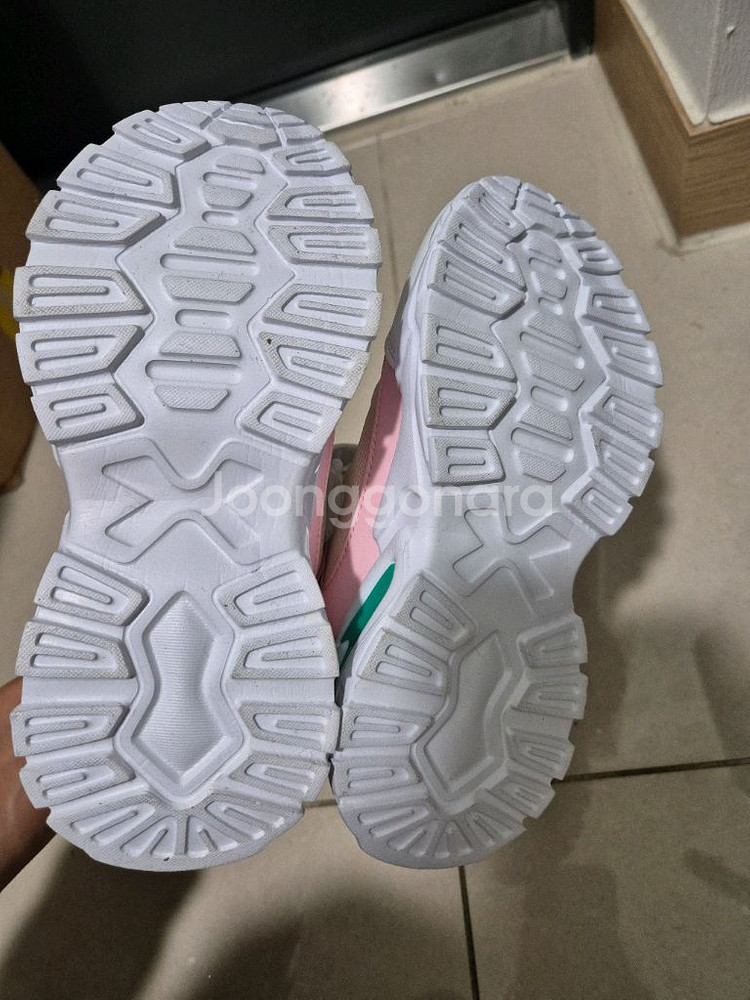 EXR 여아 운동화 핑크 190mm 미착용--1