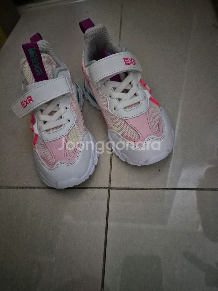 EXR 여아 운동화 핑크 190mm 미착용--3