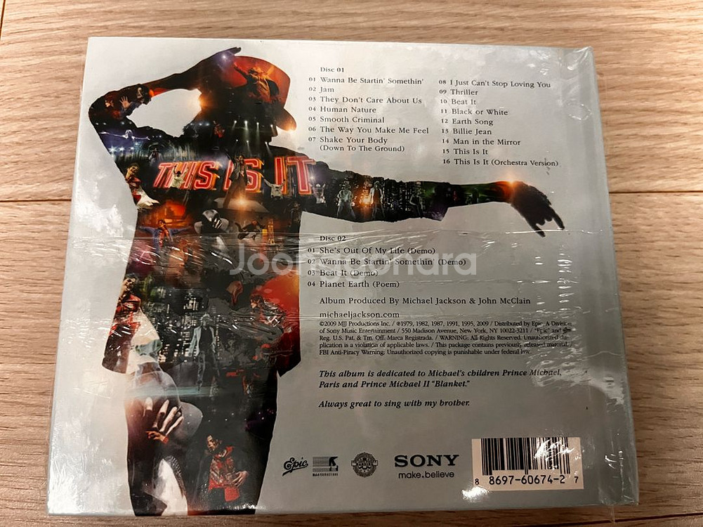 Micheal Jackson This is it 2cd--1