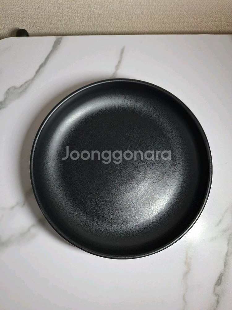 H&M Home 블랙 매트 볼+접시 세트 (새상품)--6