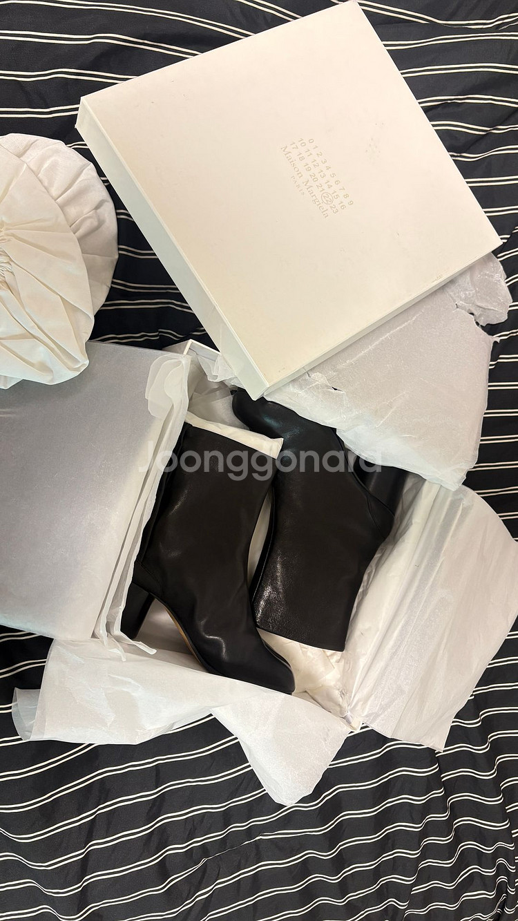 메종 마르지엘라 타비 Tabi 앵클 부츠 225--0