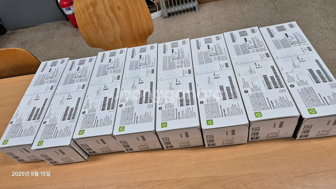 HP 레이저젯 토너 206A 정품 4색 세트--3