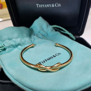 티파니앤코 인피니티 커프 팔찌 핑크골드 18K