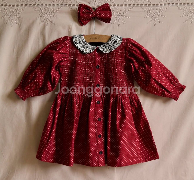 봉주르 다이어리 튜닉 2y 새상품--1