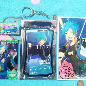 앙스타 카나타 양면아크릴키링 배너 뱃지 싸인스티커 클카