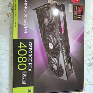 RTX MSI 4080super 게이밍 슬림 팝니다