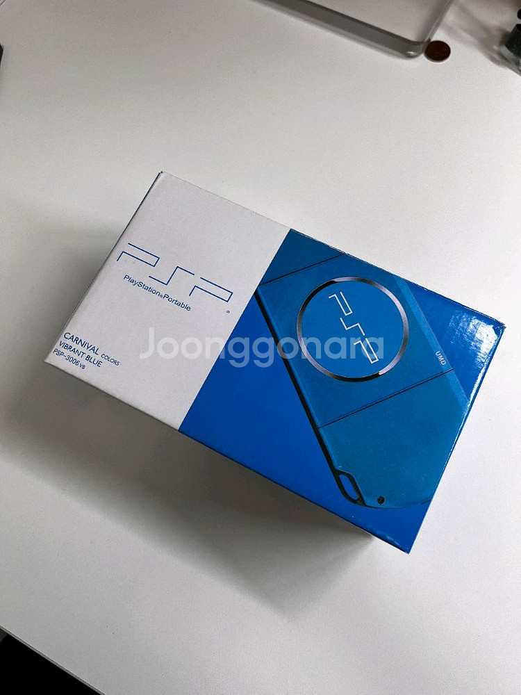 소니 PSP 3006 블루 풀박스--0