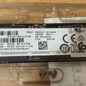삼성 PM9A1 M.2 NVME SSD 1TB 새제품
