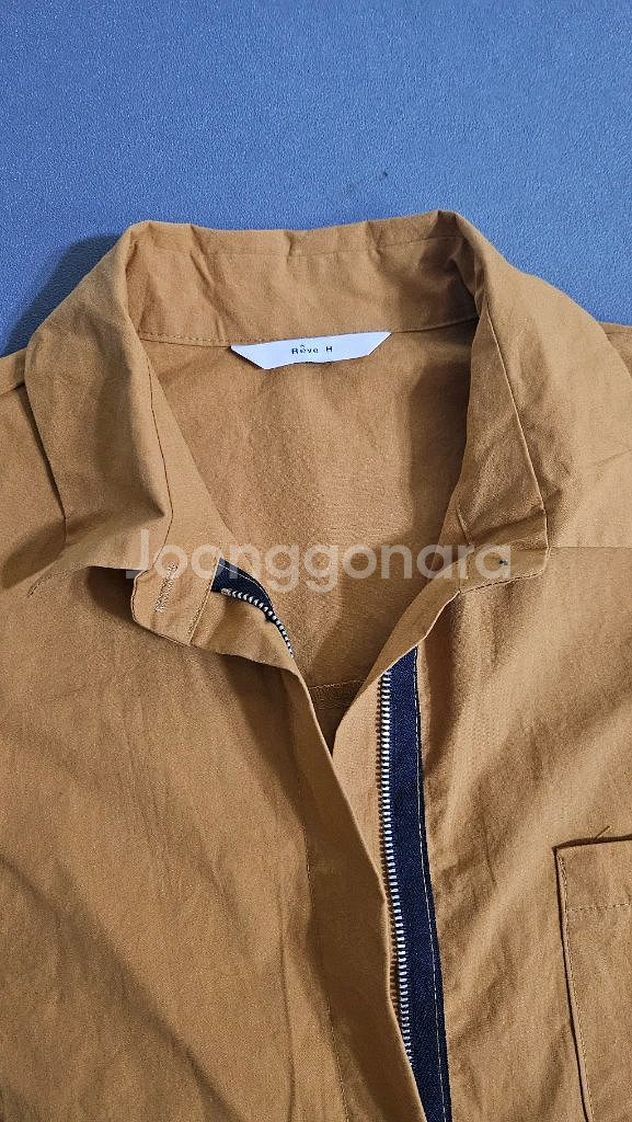 머스터드옐로우 셔츠점퍼--4