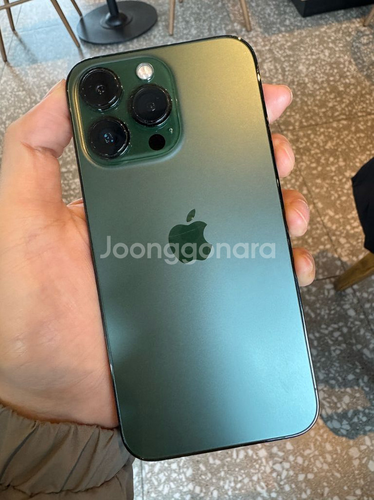 아이폰 13pro 알파인그린 256GB--0