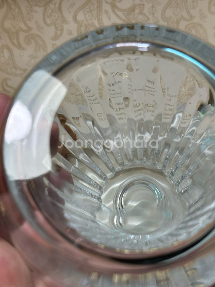 까뮤 바카라 카라페 디켄터 크리스탈 공병--7
