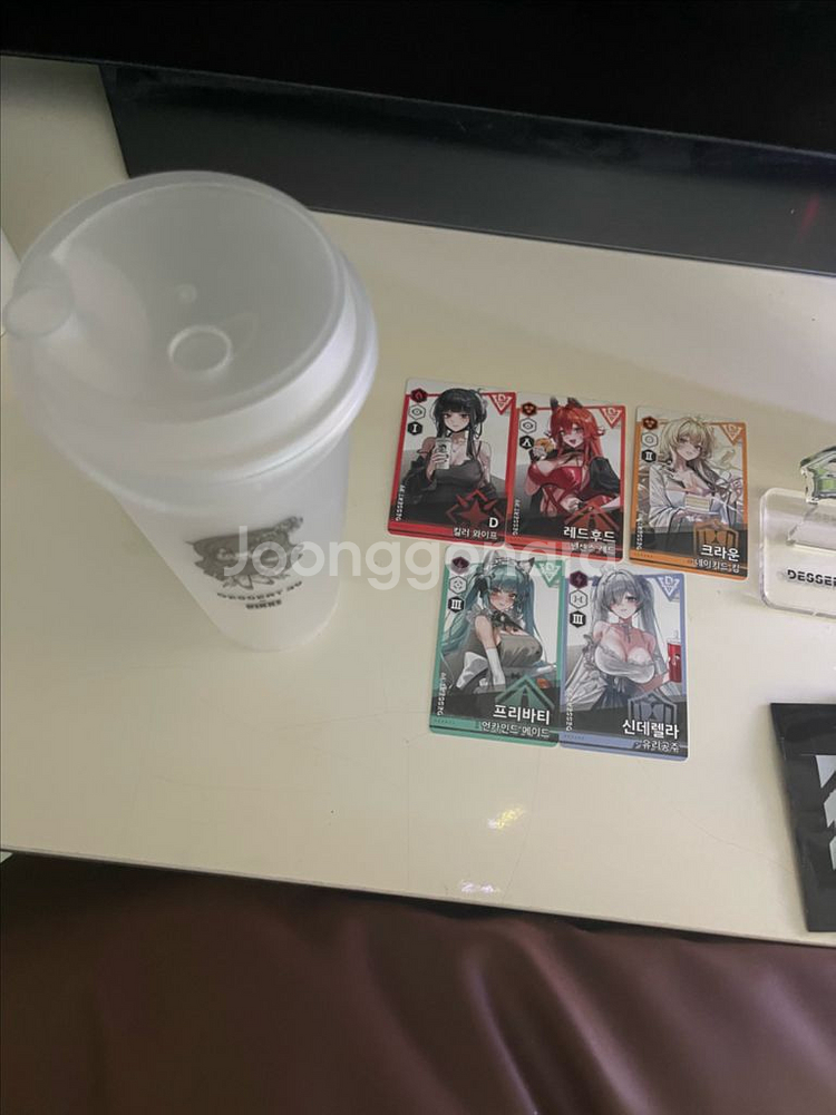 니케 디저트39 무드등 2개 포토카드 5장 일괄--1