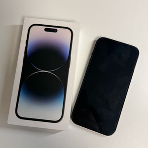 아이폰14프로 블랙 256 카메라무음 팝니다