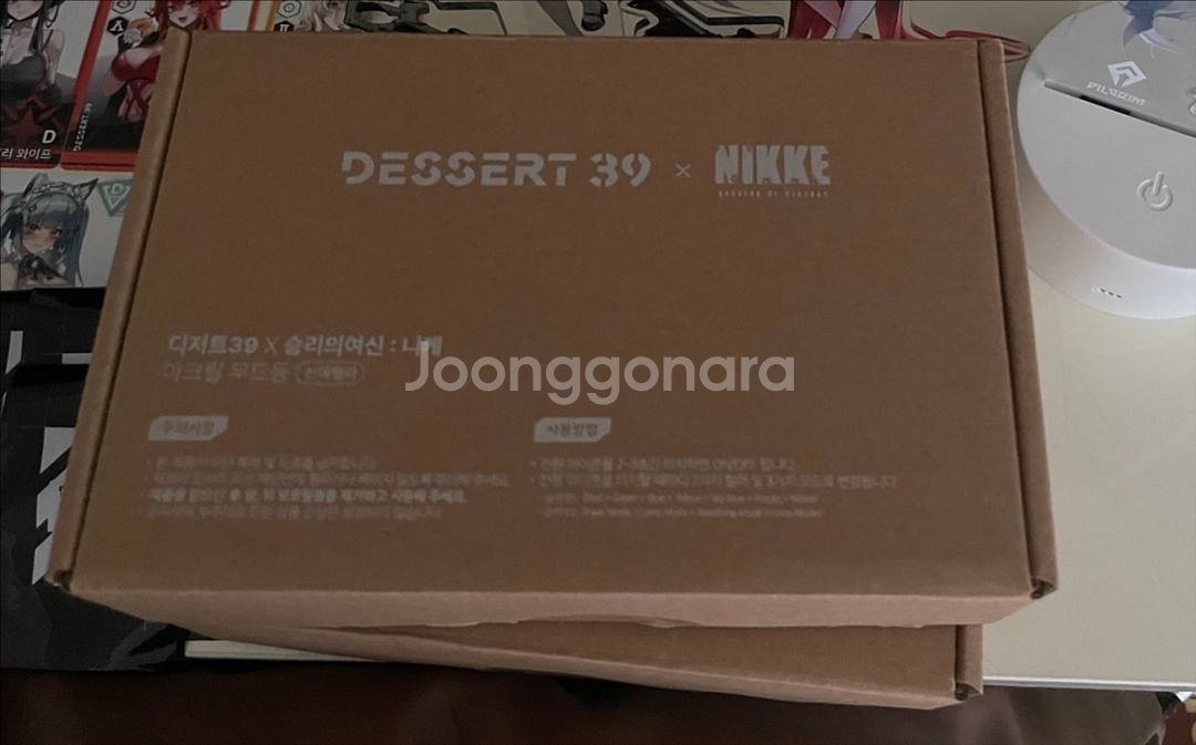 니케 디저트39 무드등 2개 포토카드 5장 일괄--3