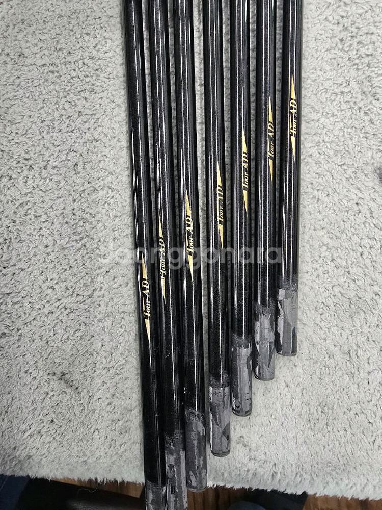 투어AD AV컬러 4부터 P 아이언샤프트 75S--3