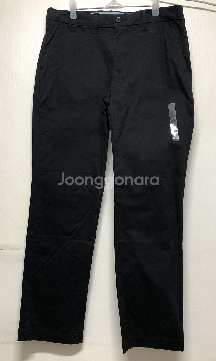 타미힐피거 플랙스 레귤러핏 치노팬츠/블랙--0