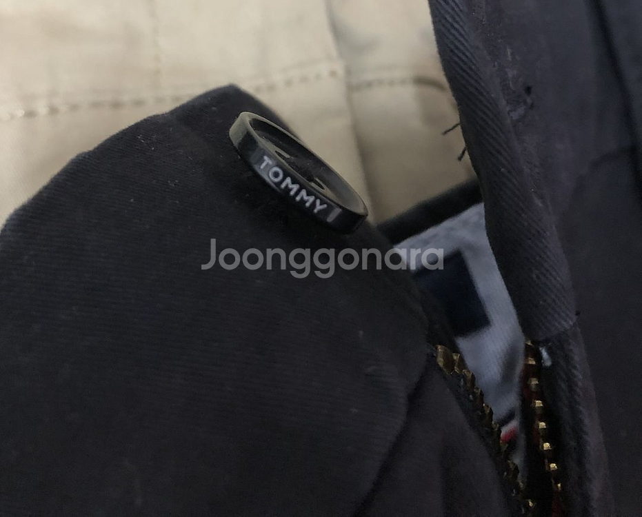 타미힐피거 플랙스 레귤러핏 치노팬츠/블랙--5