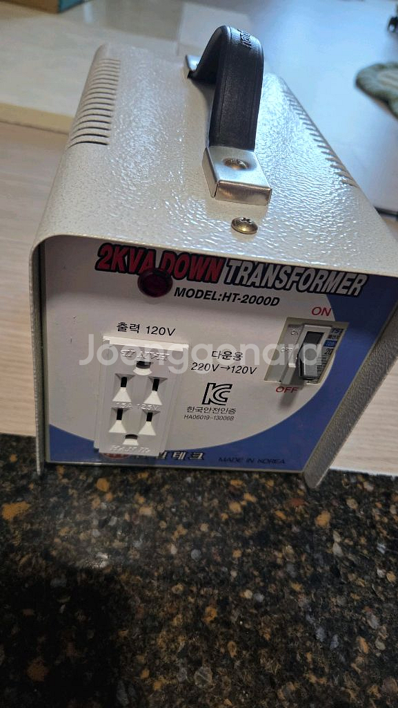 한일테크 변압기 HT-2000D (1회사용)--0