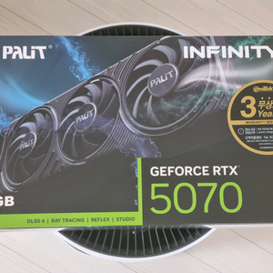 이엠택 Palit RTX 5070 OC 미개봉 새제품