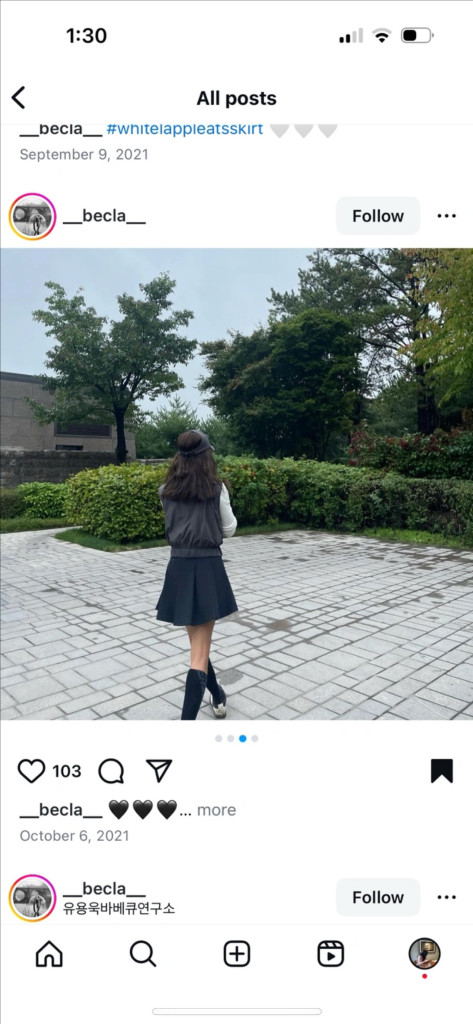 비클라 랩플리츠 스커트 시착상품--5