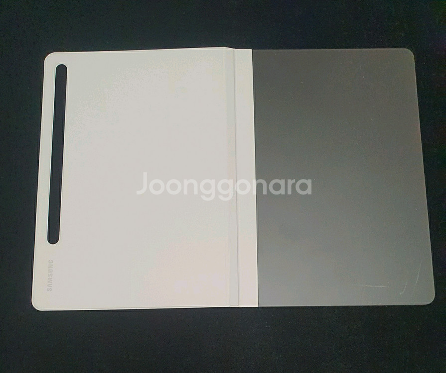갤럭시탭 삼성 정품 키보드커버 북커버 팝니다--1