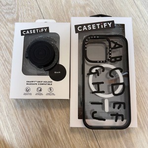 아이폰16프로 케이스티파이케이스+케이스티파이 그립톡