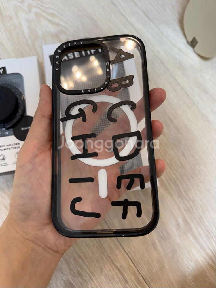 아이폰16프로 케이스티파이케이스+케이스티파이 그립톡--1