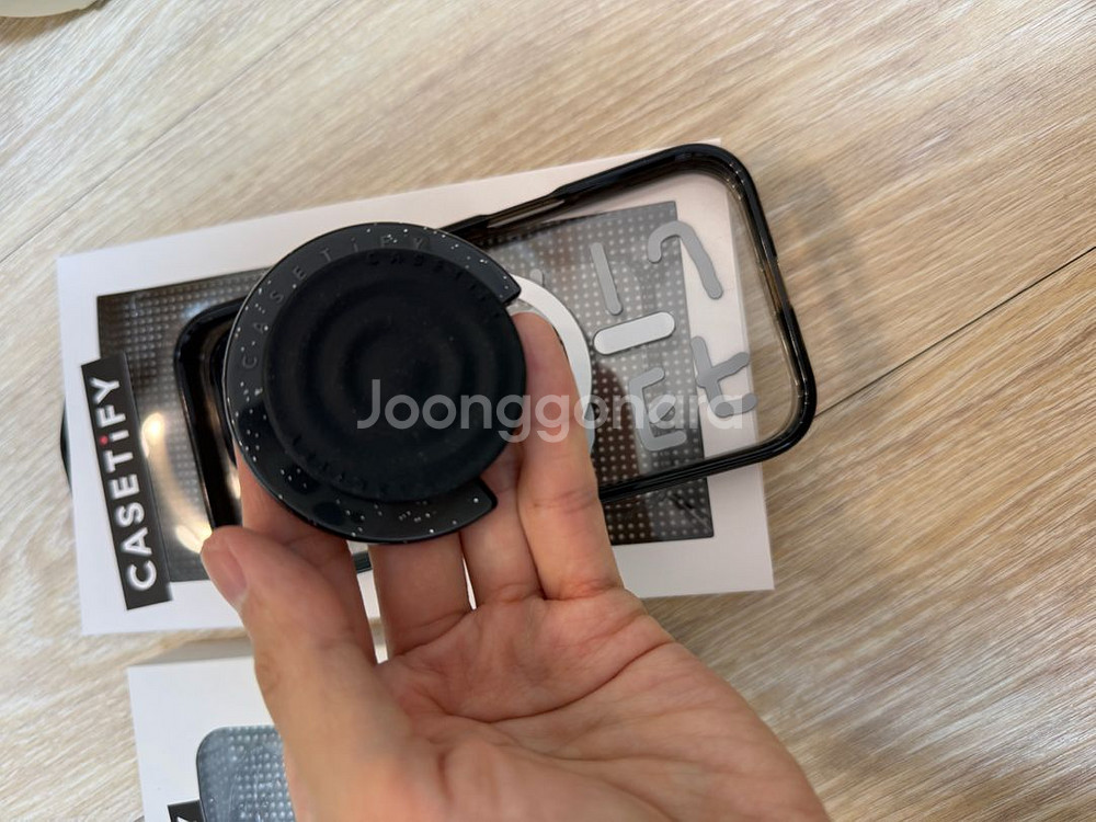 아이폰16프로 케이스티파이케이스+케이스티파이 그립톡--3