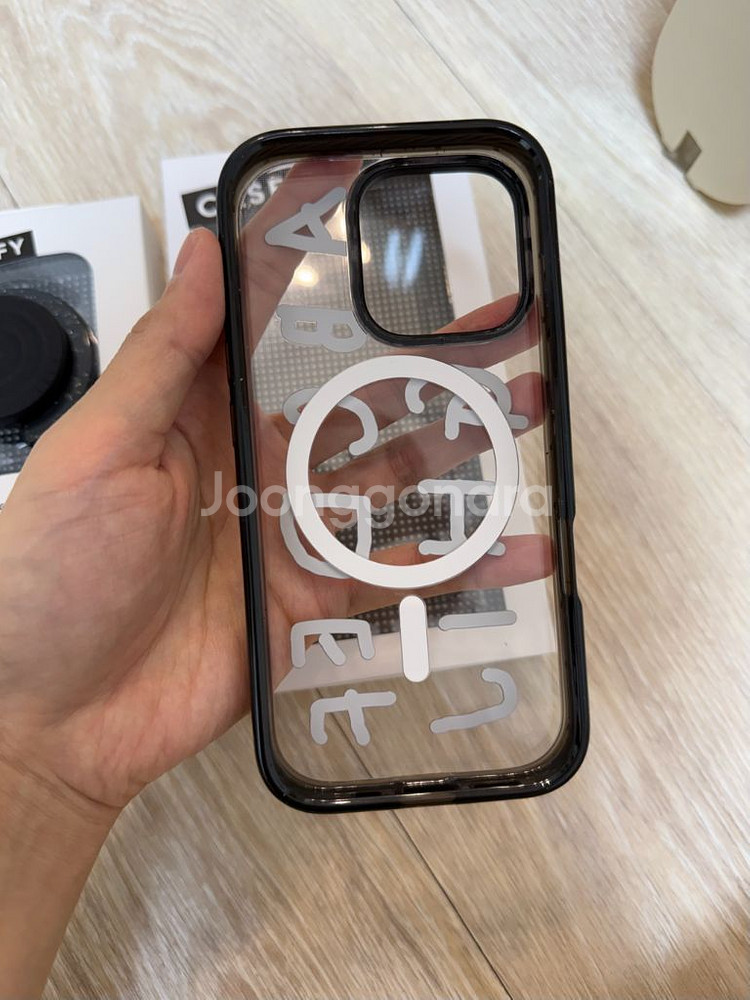 아이폰16프로 케이스티파이케이스+케이스티파이 그립톡--4