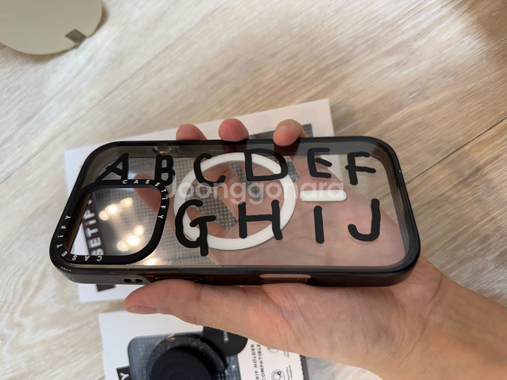 아이폰16프로 케이스티파이케이스+케이스티파이 그립톡--2