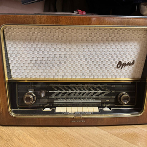 텔레풍켄 opus 7 진공관 라디오