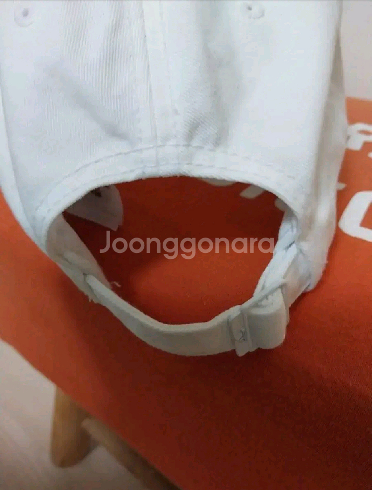 아디다스 6P 3S 코튼 볼캡모자, 흰검 골프모자--6